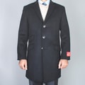 Mantoni Men's Wool and Cashmere Car Coat