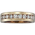 Unending Love 14k Yellow Gold Men's 1ct TDW Diamond Band (H-I, I1)