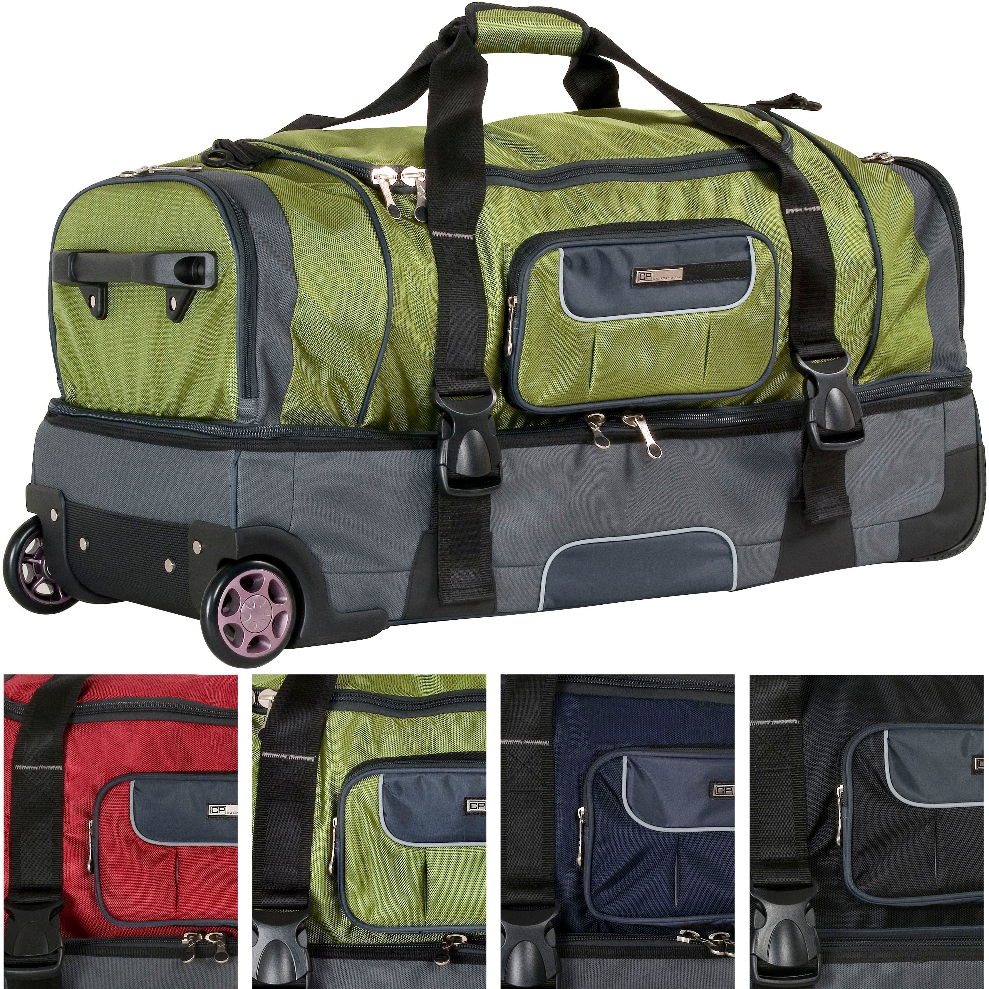 calpak drop bottom duffel