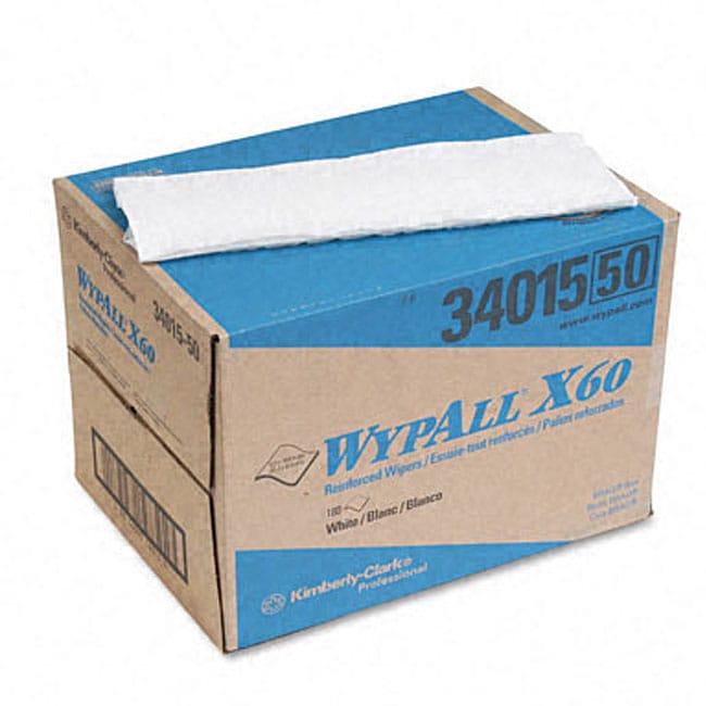 Kimberly-Clark WypAll X60 Wipers in Brag Box