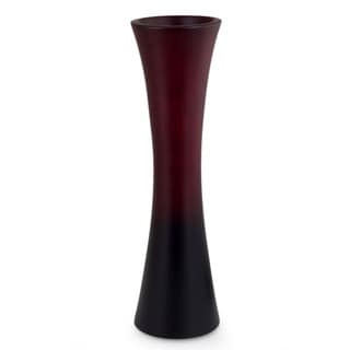 Mango Wood 'Dark to Light' Vase (Thailand)