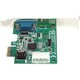 StarTech.com 1 Port Native PCI Express RS232 Serial Adapter Card with