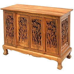 bamboo sideboard buffet