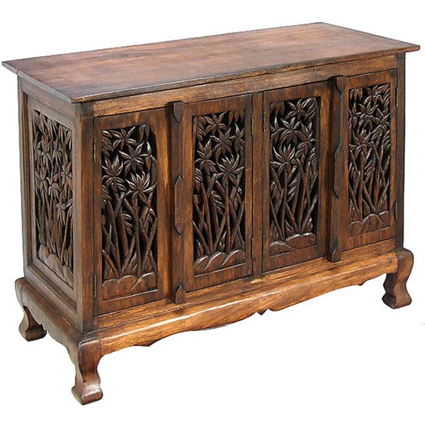 bamboo sideboard buffet
