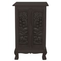 Hand-carved Royal Elephants Storage Cabinet