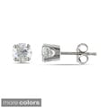 Miadora 14k Gold 1ct TDW Round Value Diamond Stud Earrings (J-K, I2-I3)