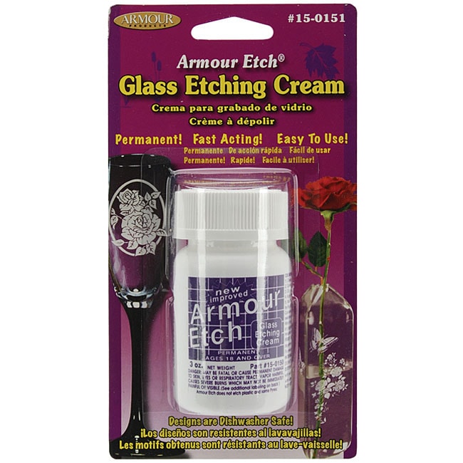 Armour Etch 2.5oz Glass Etching Cream Overstock™ Shopping Big