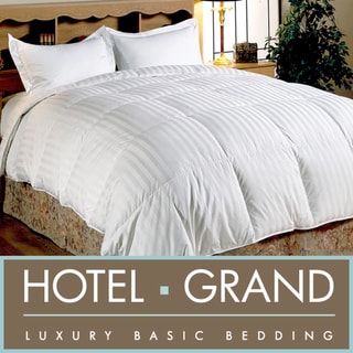 Hotel Grand Oversized 500 Thread Count Medium Warmth Siberian White Down Comforter