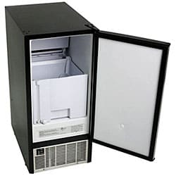 EdgeStar IB450SS Undercounter Clear Stainless Steel Ice Maker