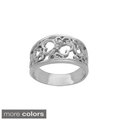 Sterling Essentials Sterling Silver Butterfly and Heart Ring