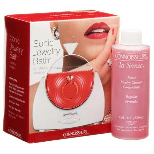 Connoisseurs Sonic Bath Jewelry Cleaning Kit 11603098