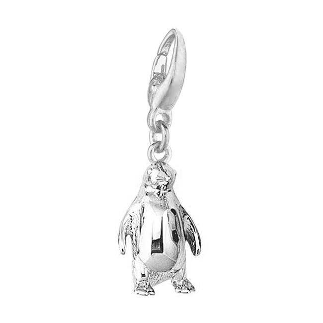 Sterling Silver 3D Penguin Charm 11603580 Shopping