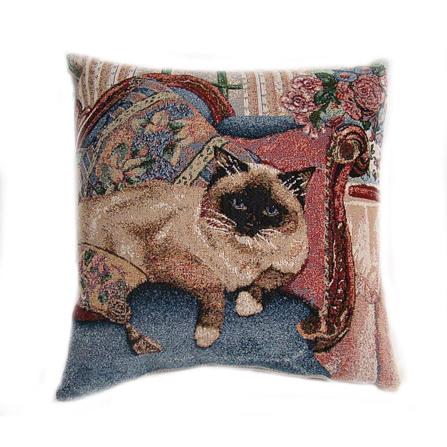 decorative cat throw pillows