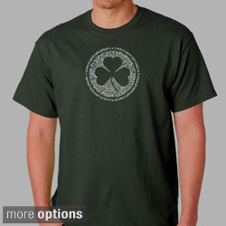 Los Angeles Pop Art Men's Irish T-shirt