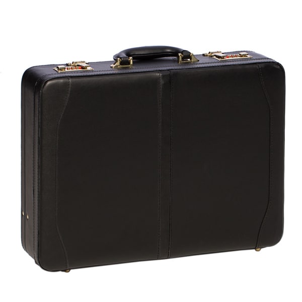 Avenues Executive Leather Expandable Attache Case - 11629077 