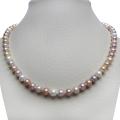 Multi-colored Pink Freshwater Pearl 20-inch Strand (6.5-7 mm)