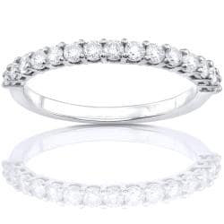 14k Gold Women's 1/2ct TDW Diamond Wedding Band