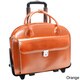 McKlein Glen Ellyn Leather Detachable-wheeled Laptop Case