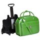 McKlein Glen Ellyn Leather Detachable-wheeled Laptop Case