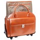 McKlein Glen Ellyn Leather Detachable-wheeled Laptop Case