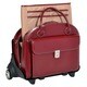 McKlein Glen Ellyn Leather Detachable-wheeled Laptop Case