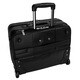 McKlein Black LaSalle 17in. Wheeled Laptop Overnighter