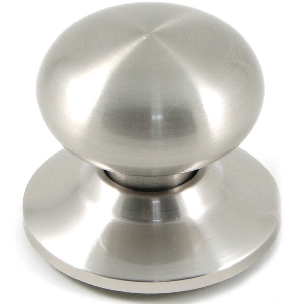 Satin Nickel Mushroom Dummy Doorknob