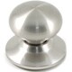 Satin Nickel Mushroom Dummy Doorknob