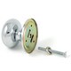 Polished Chrome Doorknob Dummy