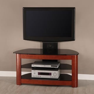 42 in. Corner TV Stand with Removable Mount