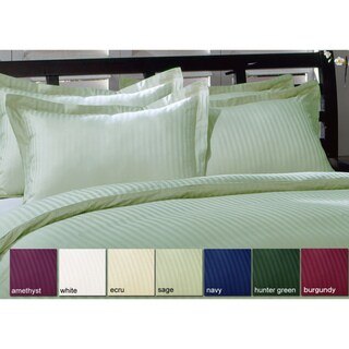 Royal Damask Striped Pillow Shams (Pack of 4)