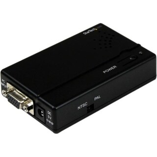 StarTech.com High Resolution VGA to Composite (RCA) or S-Video Conver