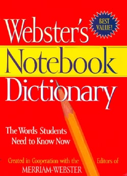 Webster's Notebook Dictionary (Paperback)