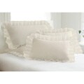 Poplin Ruffled Pillow Shams (Pack of 2)