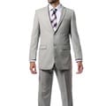 Ferrecci Men's Two-button Solid Suit