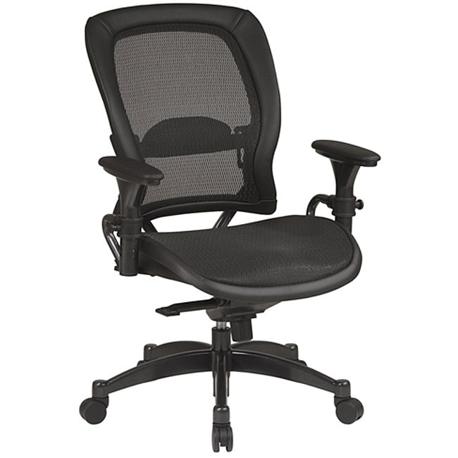 Office Star Breathable Mesh Seat and Back Managers Chair - 11883827