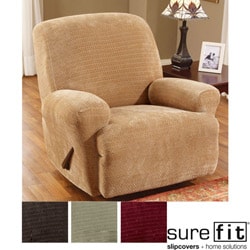 Royal Diamond Stretch Recliner Slipcover-Image