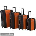 Rockland Polo Equipment 4-piece Luggage Set