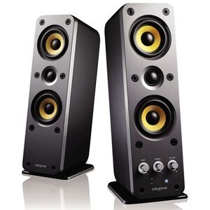 Creative GigaWorks II Series T40 2.0 Speaker System - 32 W RMS - Glos