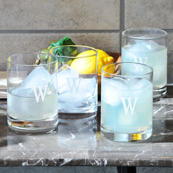 Personalized LowBall Drinking Glasses (Set of 4) 11923199