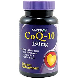 Natrol CoQ-10 150mg Pills (Pack of 2 30-count Bottles)-Image