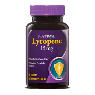 Natrol Lycopene 15mg Pills (Pack of 3 30-count Bottles)-Image