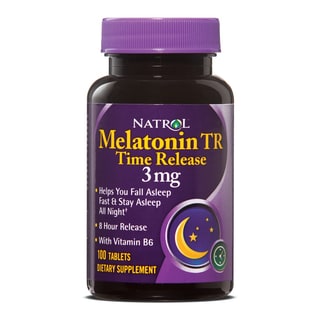 Natrol Melatonin Timed Release 3mg Pills (Pack of 4 100-count Bottles)