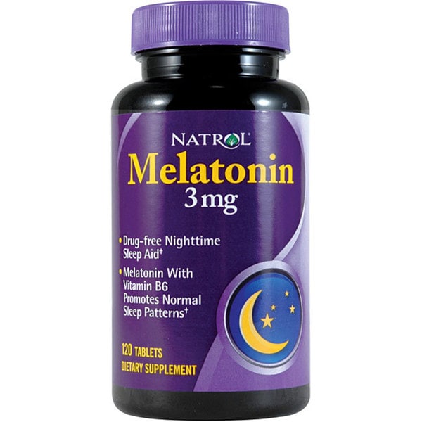 Natrol 3-mg. 120-count Melatonin (Pack of 4)