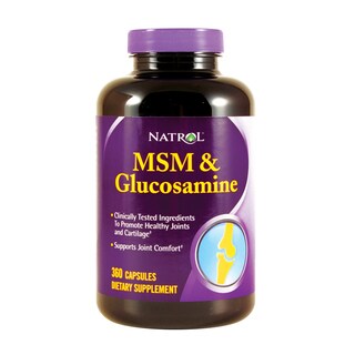 Natrol 360-Cap MSM and Glucosamine (Pack of 2)