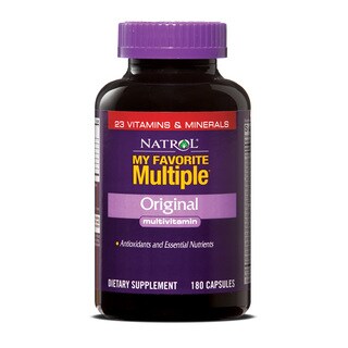 Natrol My Favorite Multiple Capsules (Pack of 2 180-count Bottles)