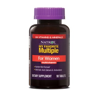 Natrol My Favorite Women's Multiple Supplement (Pack of 3 90-count Bottles)