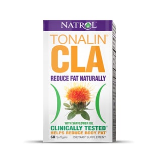 Natrol Tonalin CLA Softgels (Pack of 2 60-count Bottles)-Image