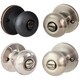 Sure-Loc Mushroom-shaped Entry Door Knob with Keyed Alike Deadbolt