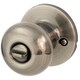 Sure-Loc Mushroom-shaped Entry Door Knob with Keyed Alike Deadbolt